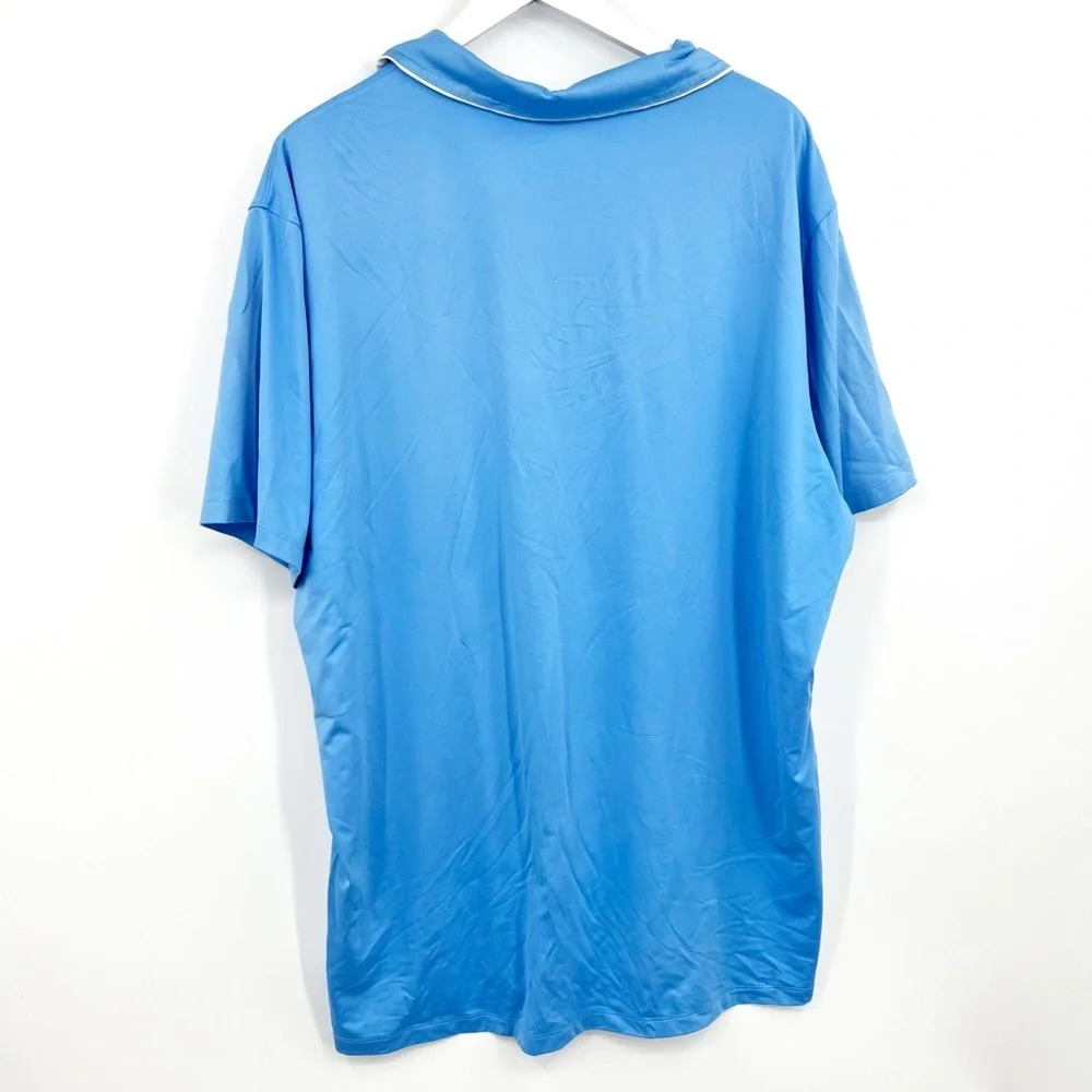 Nike Dri-Fit Golf Polo Shirt Carolina Blue Size XXL